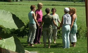 levensinspiratie vrouwen-cirkel helend samen kracht adem